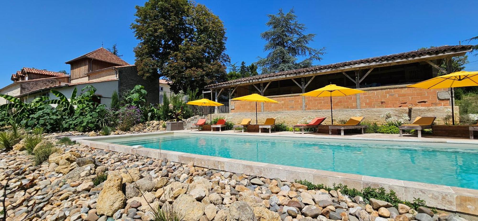 Chateau La Bastide Cardan Saint-Sulpice-de-Pommiers Kültér fotó